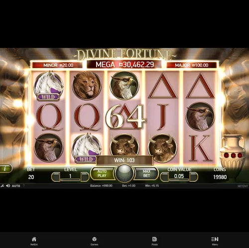 Divine Fortune mobile image